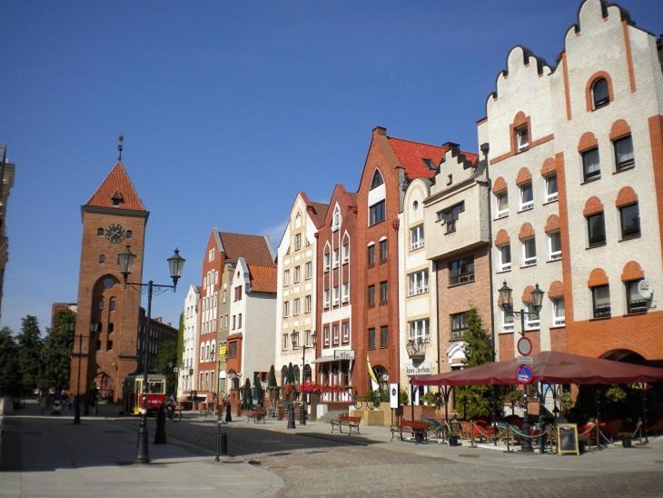 Apartament Bulvar Starówka Elbing Exterior foto